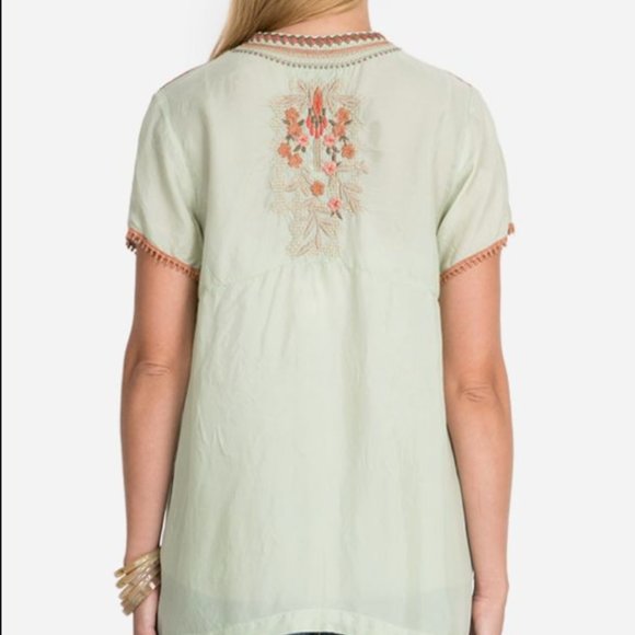 Johnny Was KOBA CUPRA BLOUSE - Picture 14 of 14